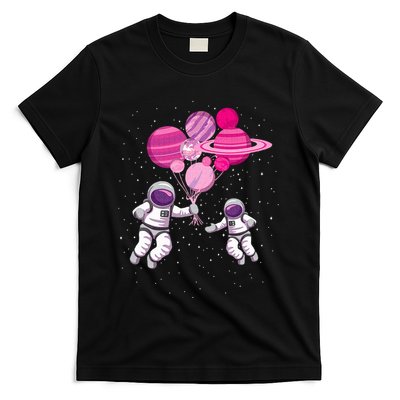 Space Exploration Cosmonaut SpaceMan Alien Spaceship T-Shirt