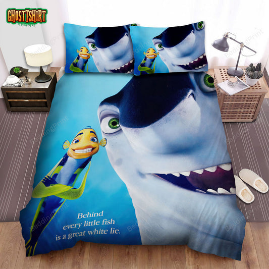 Shark Tale (2004) Movie Poster Bed Sheets Duvet Cover Bedding Set