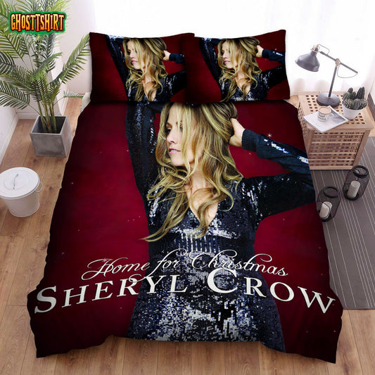 Sheryl Crow Album Cover Home For Christmas Bed Sheets Spread Comforter Duvet Cover Bedding Set