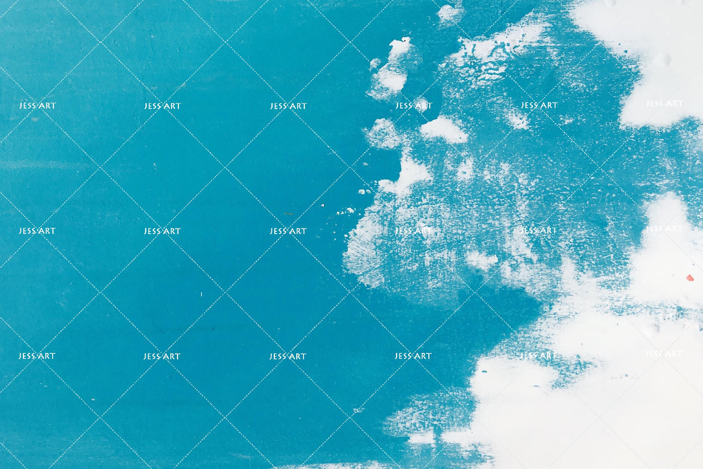 3D Blue Watercolor Quilt Cover Set Bedding Set Pillowcases 113