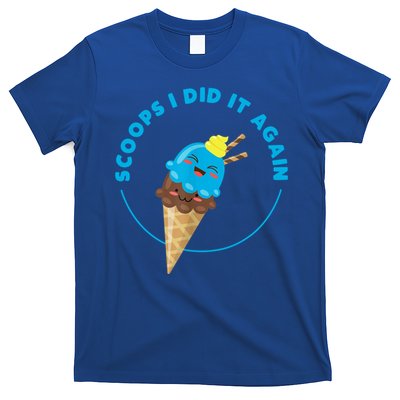 Scoops I Did It Again Funny Popsicle T-Shirt