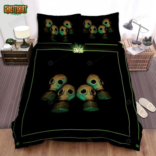 Smog Band Mask Bed Sheets Spread Comforter Duvet Cover Bedding Set