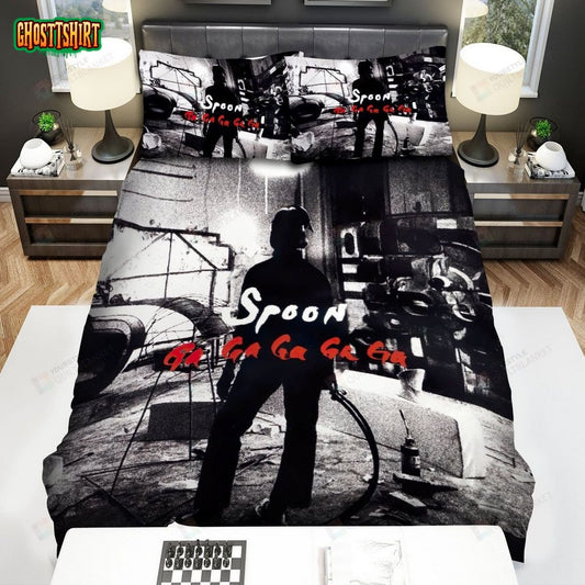 Spoon Band Ga Ga Ga Ga Ga Album Bed Sheets Spread Comforter Duvet Cover Bedding Set