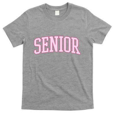 Senior Pink Retro Graduation T-Shirt