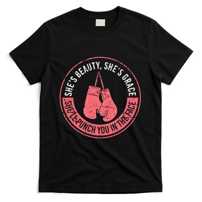SheLl Punch You In The Face Boxing Kickboxing Boxing Gift T-Shirt