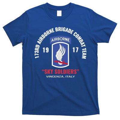 Sky Soldiers 173rd Airborne Combat Team Gift T-Shirt