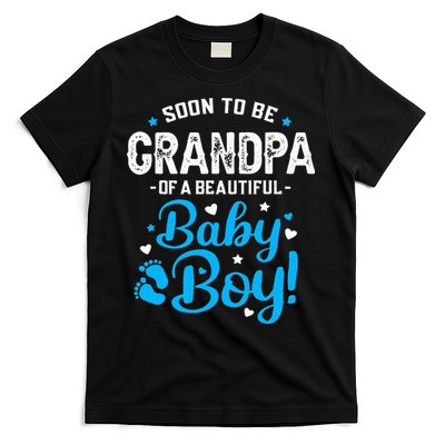 Soon To Be Grandpa Of A Baby Promoted to Grandpa T-Shirt