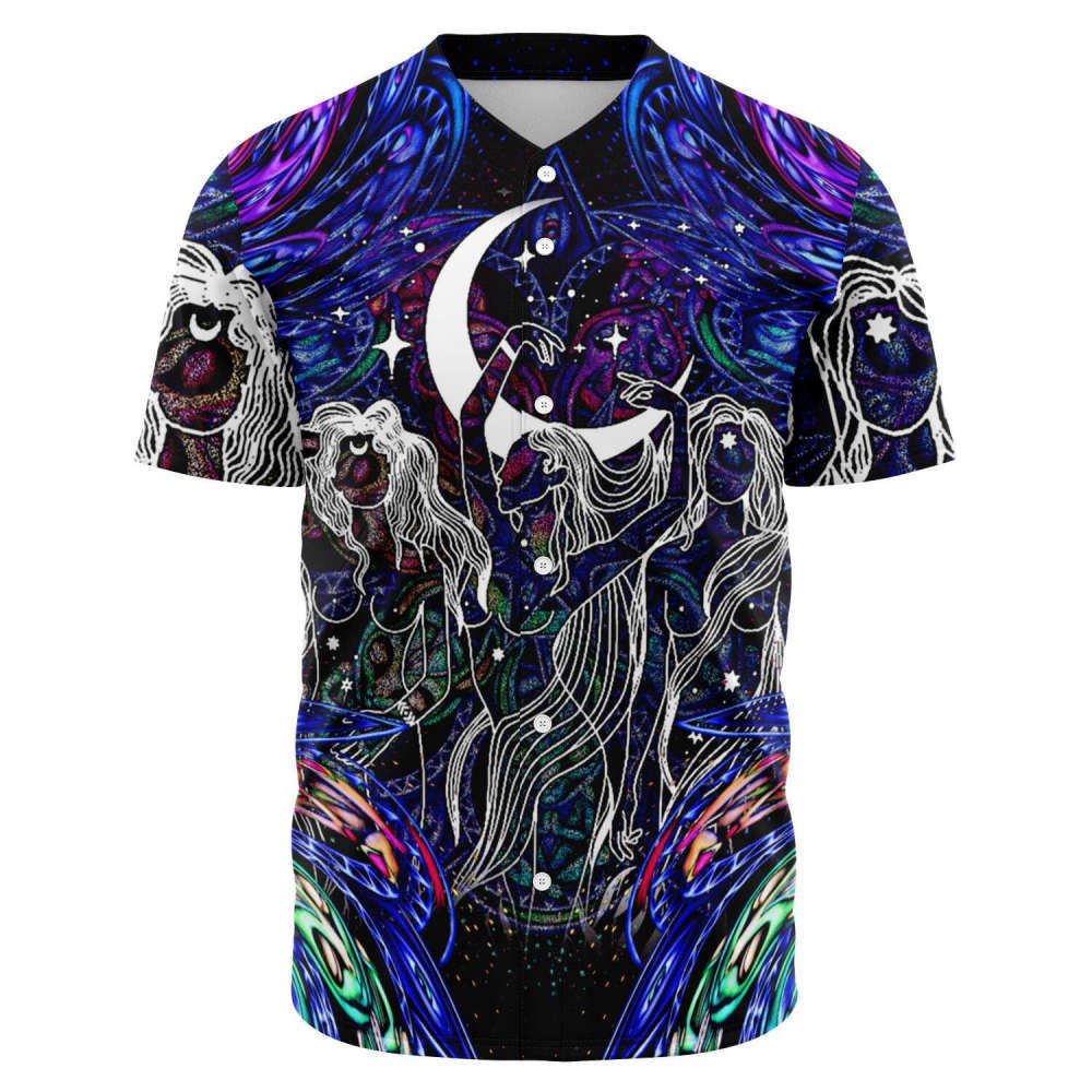 Succubus Goddesses Baseball Jersey | Colorful | Adult Unisex | S - 5XL Full Size - Aopprinter