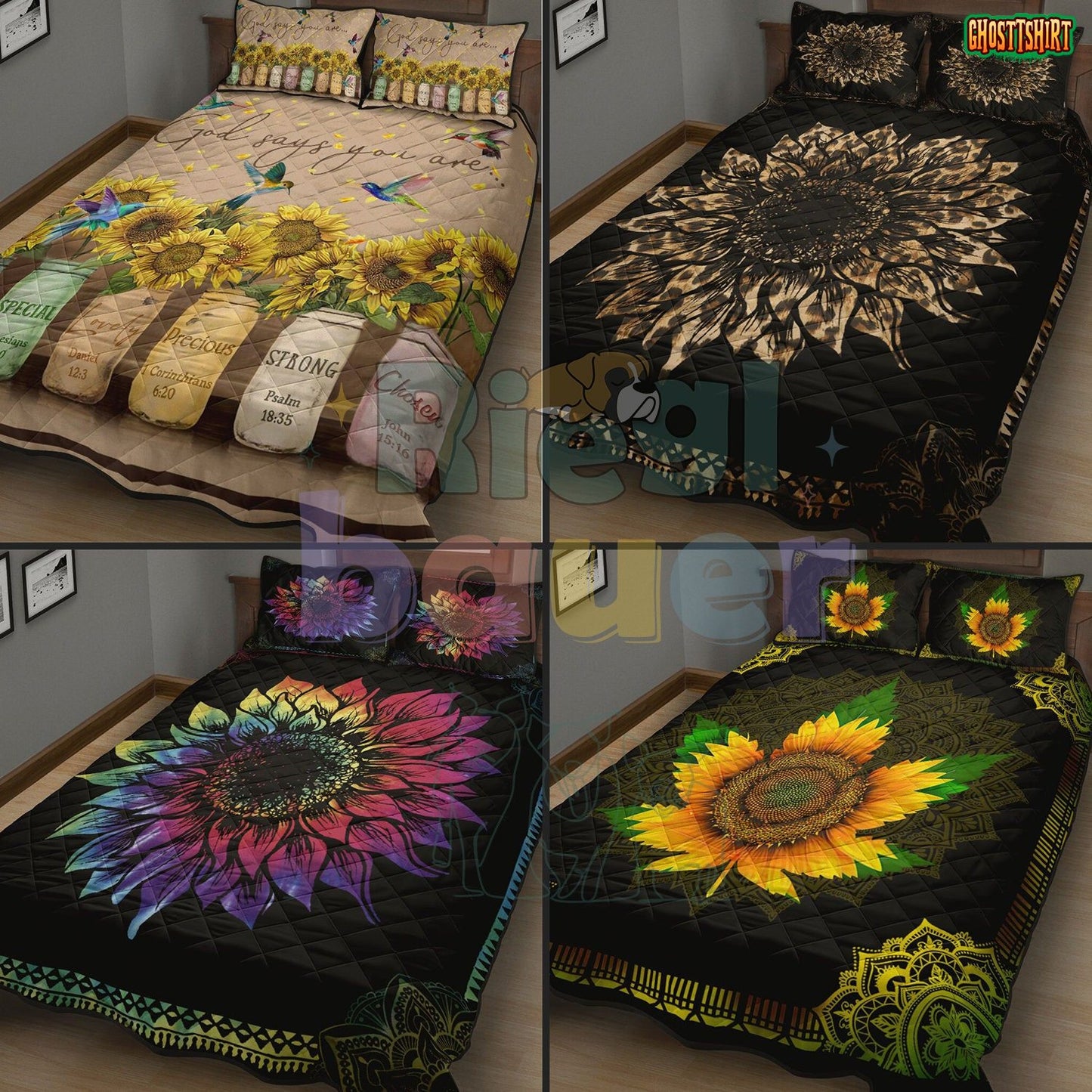 Sunflower Honey Bedding Set