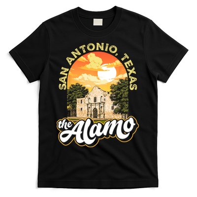 The Alamo San Antonio Texas Mission Vintage Retro Remember T-Shirt