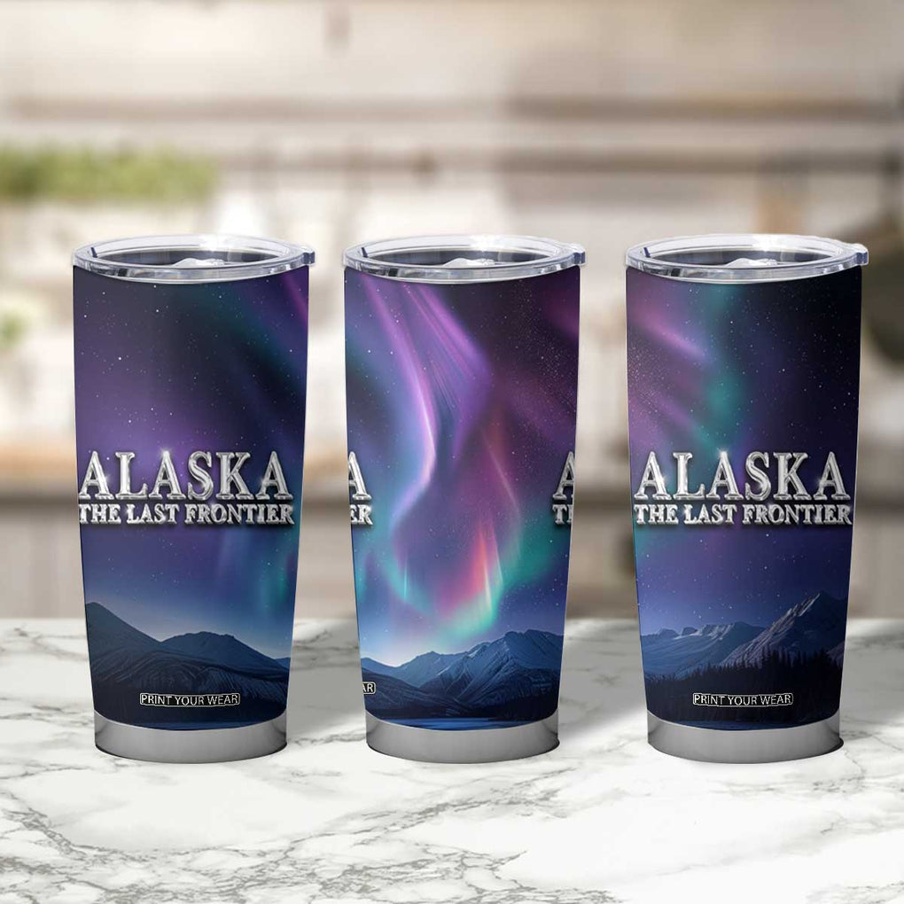 Alaska Aurora Tumbler Cup The Last Frontier Bear Home TB09