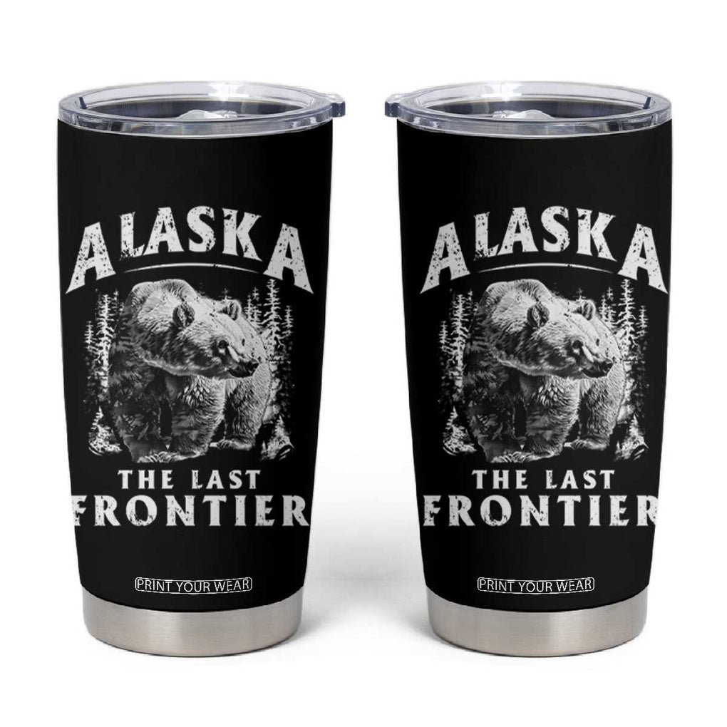Alaska Tumbler Cup The Last Frontier Vintage Bear Home TB09