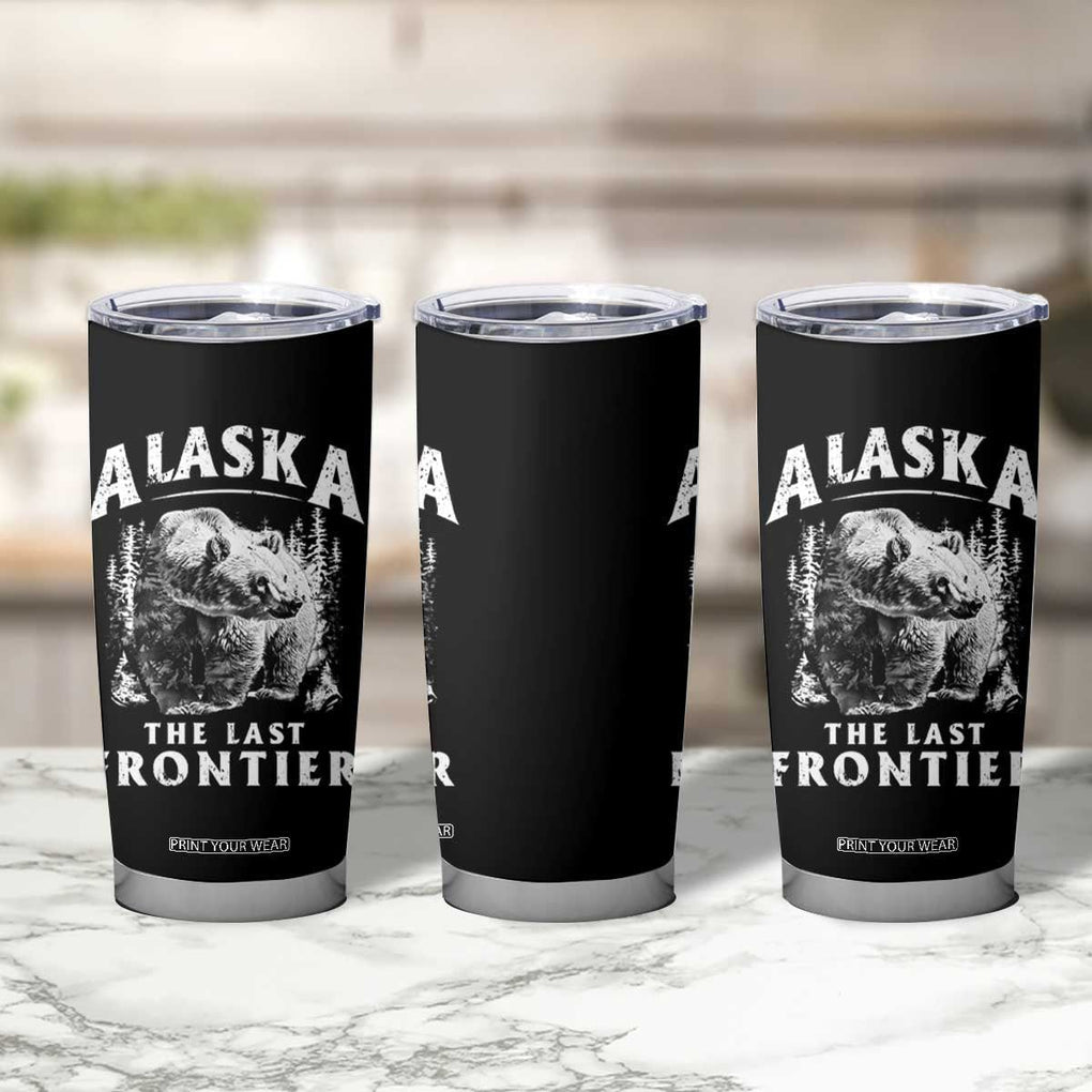 Alaska Tumbler Cup The Last Frontier Vintage Bear Home TB09