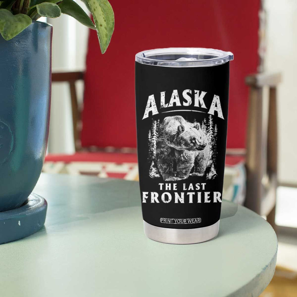 Alaska Tumbler Cup The Last Frontier Vintage Bear Home TB09