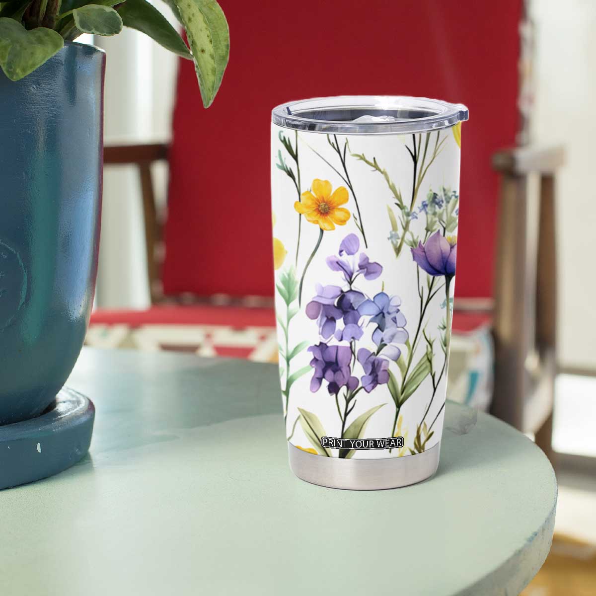 Christian Tumbler Cup Faith Does Not Make Things Easy It Makes Them Possible TB09