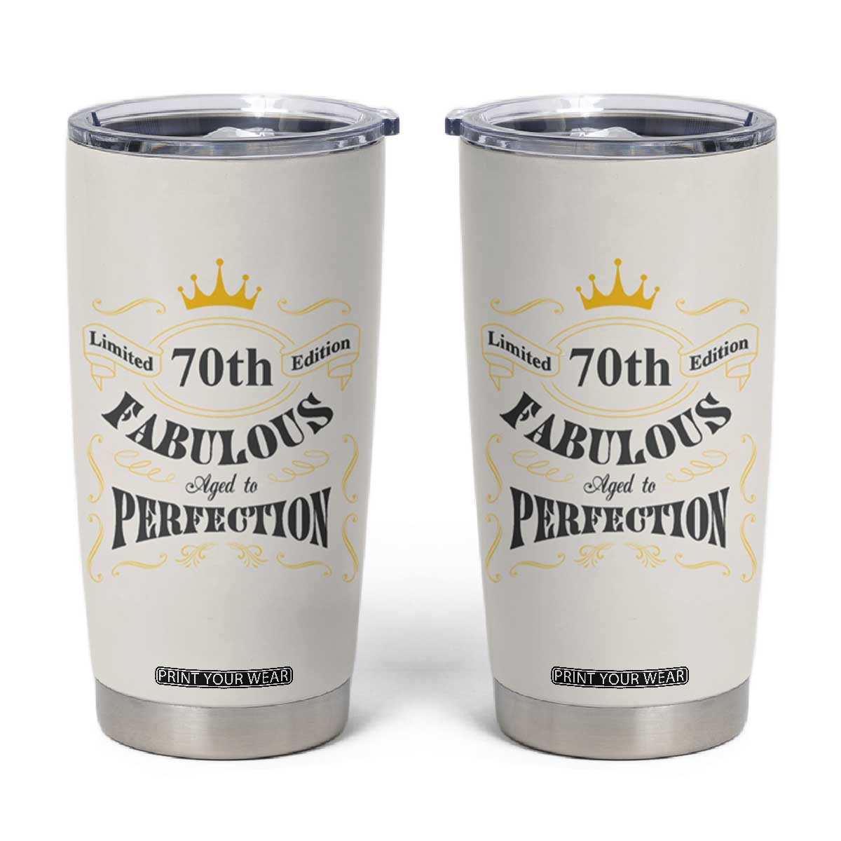 70th Birthday Gift Tumbler Cup Turning 70 Gifts for Grandma Mom 1954 Mug TB10