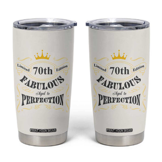 70th Birthday Gift Tumbler Cup Turning 70 Gifts for Grandma Mom 1954 Mug TB10