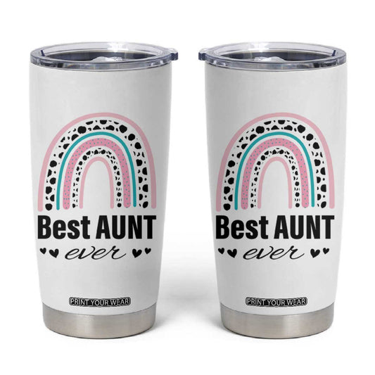 Auntie Tumbler Cup Best Aunt Ever TB10