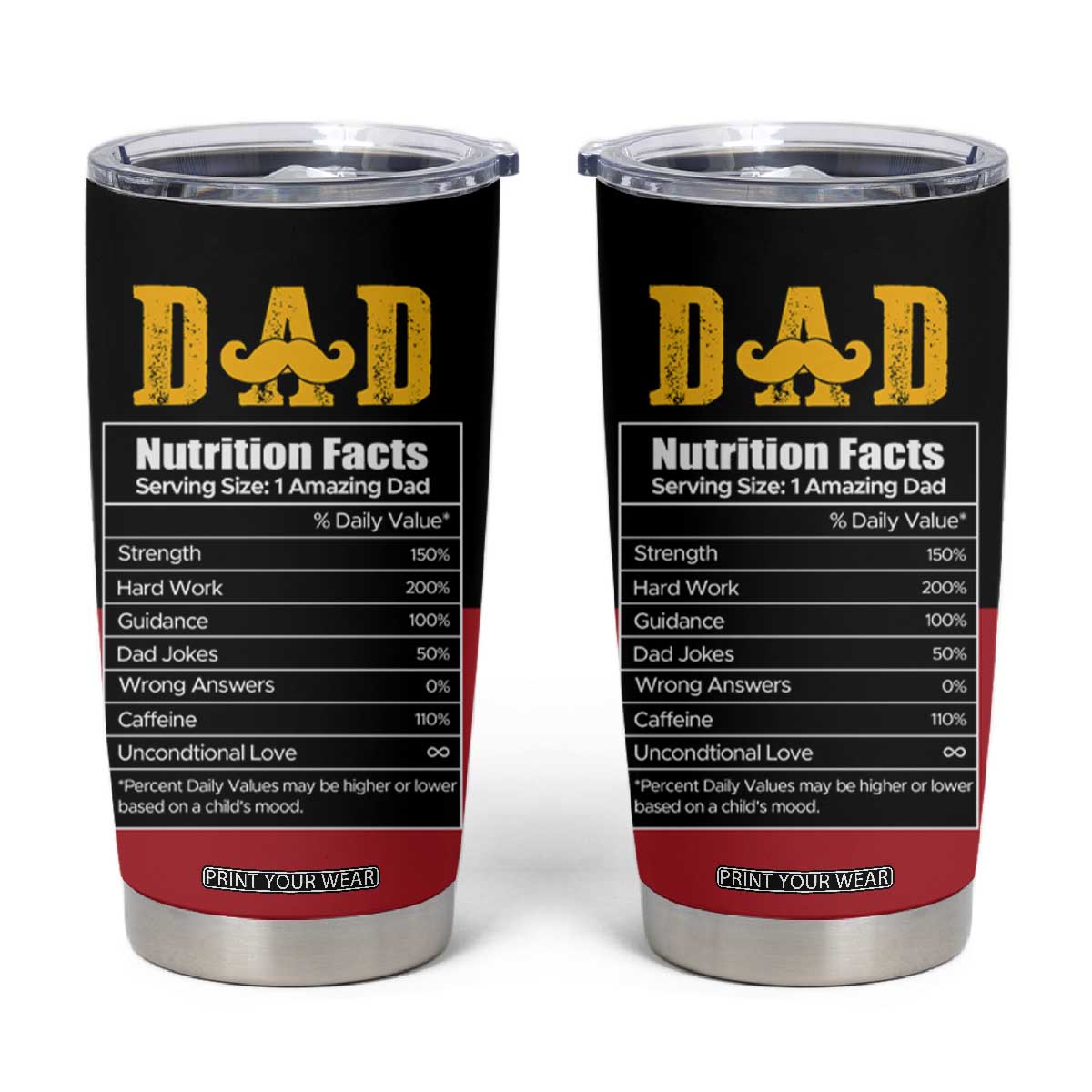 Christmas Gifts for Dad Tumbler Cup Father's Day Christmas Present from Daughter Son TB10