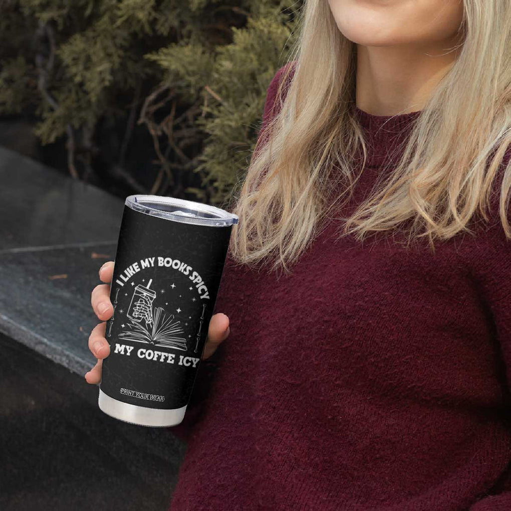 Book And Coffee Lovers Tumbler Cup Book Club Bookish Gifts for Reader Teacher Halloween Cup TB10