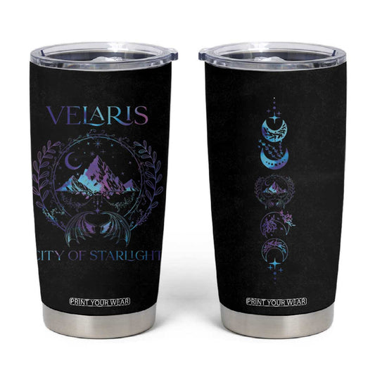 Acotar Night Court Tumbler Cup Velaris City Of Starlight Tumbler Book Lover Gift TB10