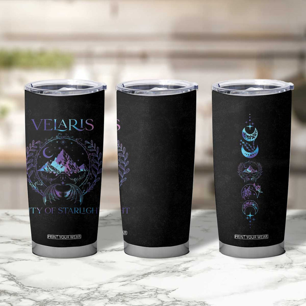 Acotar Night Court Tumbler Cup Velaris City Of Starlight Tumbler Book Lover Gift TB10