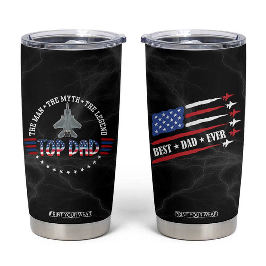 Christmas Gifts for Dad Tumbler Cup Best Dad Ever The Man The Myth The Legend TB10
