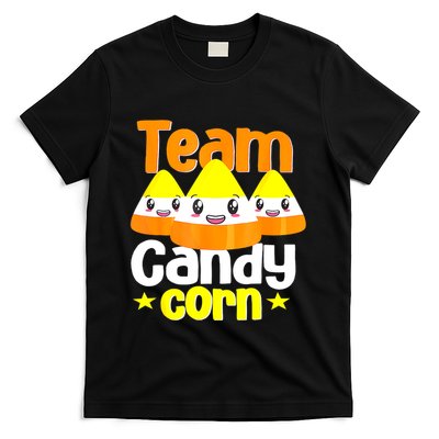 Team Candy Corn Halloween Costume Funny T-Shirt