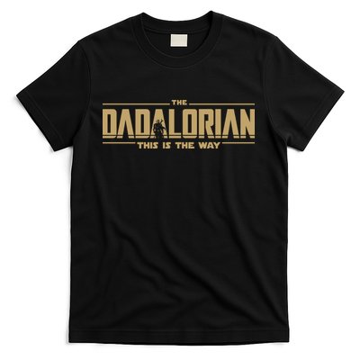 The Dad Dadalorian Retro Vintage This Is The Way T-Shirt