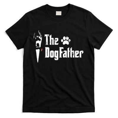 The Dogfather Great Dane Dog Dad Fathers Day Gift T-Shirt
