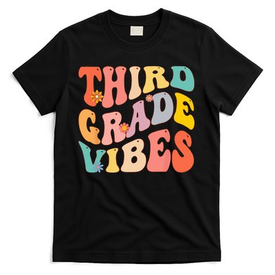 Third Grade Vibes For 3rd Grade Teacher T-Shirt