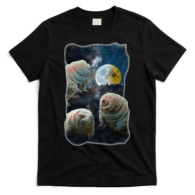 Tardigrades Howling At Moon Funny Tardigrade Lovers Costume T-Shirt