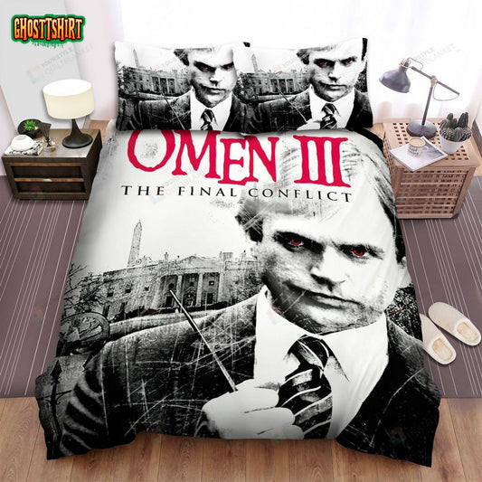The Final Conflict Movie Poster 2 Bed Sheets Spread Comforter Duvet Cover Bedding Set
