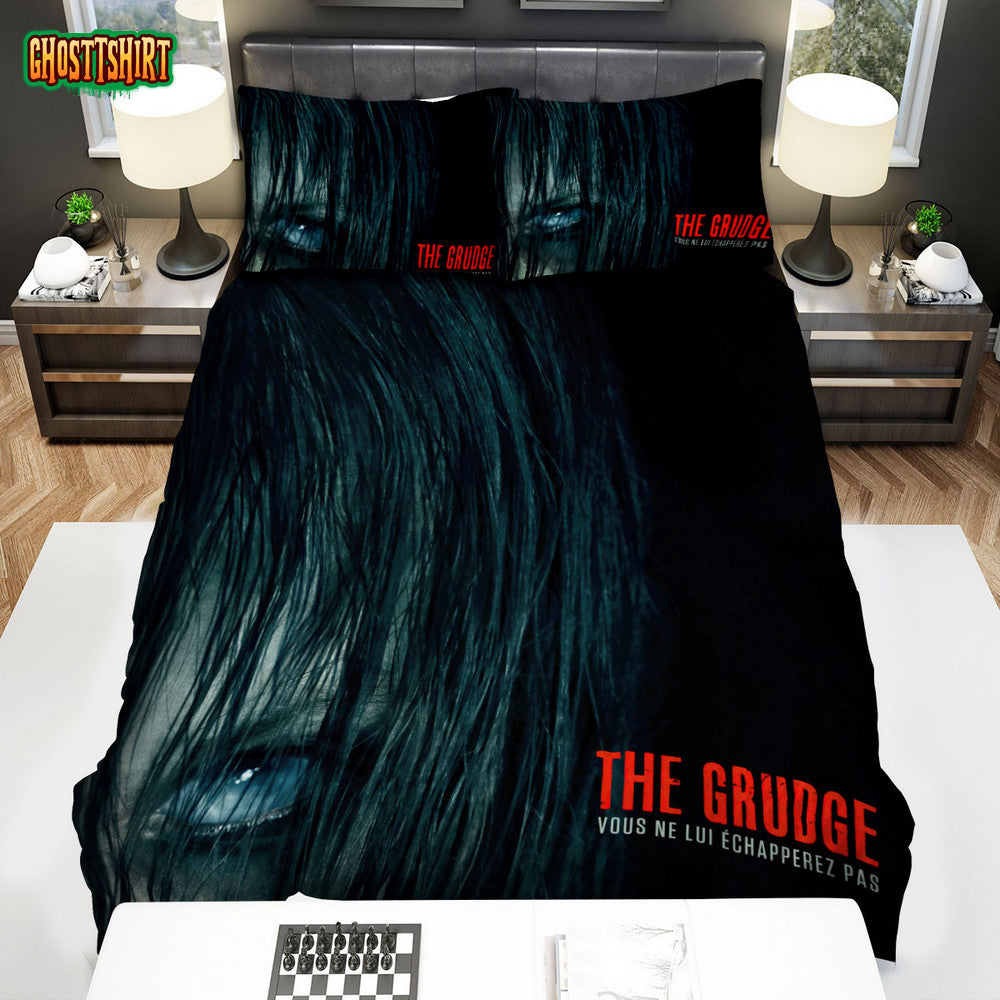 The Grudge (2020) Poster 4 Bed Sheets Spread Comforter Duvet Cover Bedding Set