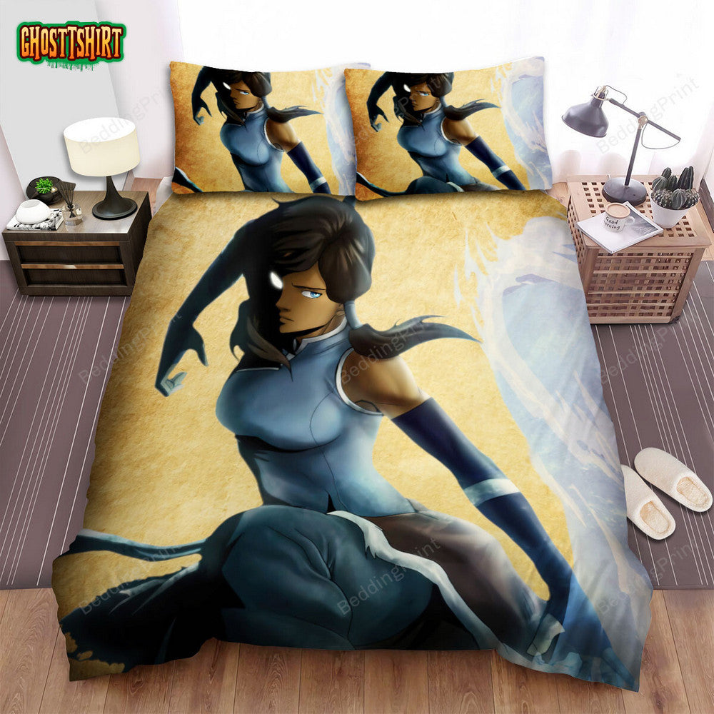 The Legend Of Korra (2012–2014) Avatar Movie Poster Bed Sheets Duvet Cover Bedding Set