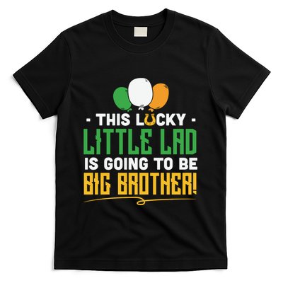 This Lucky Little Lad Is Going To Be Big Brother T-Shirt