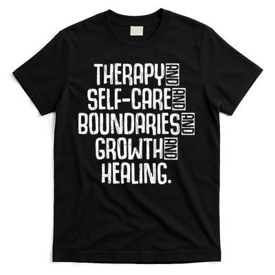Therapy Mental Health Awareness Graphic T-Shirt