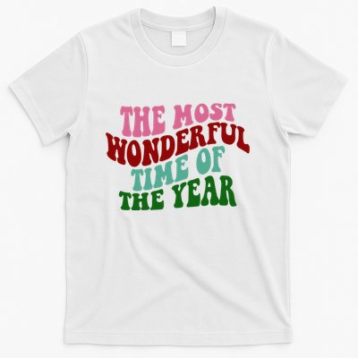 The Most Wonderful Time Of The Year Holiday Groovy T-Shirt