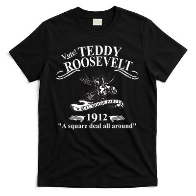 Teddy Roosevelt Bull Moose Party 1912 Presidential Campaign T-Shirt