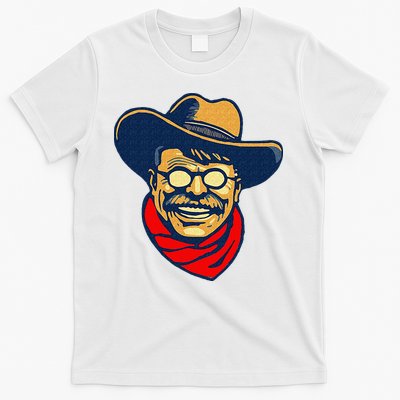 Teddy Roosevelt Rough Rider American National Parks Retro T-Shirt