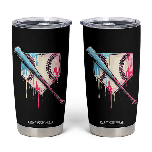 Baseball Home Plate Drip With Sprinkles Tumbler Cup TS02