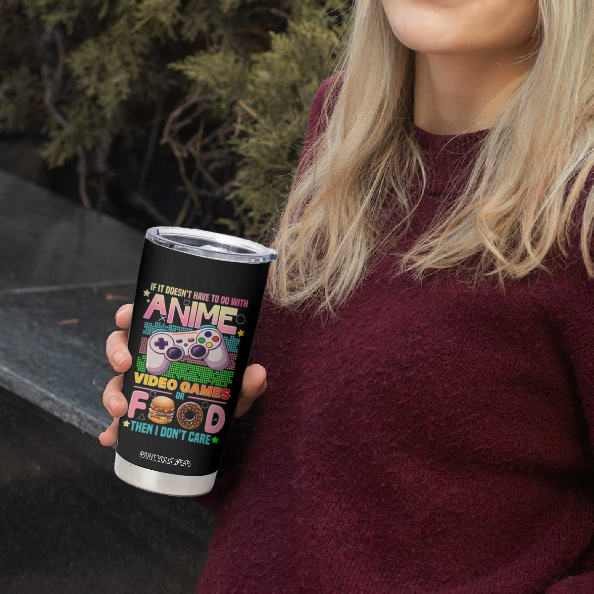 Anime Video Games Food Tumbler Cup Japan Kawaii Gamer Otaku Aesthetic TS02