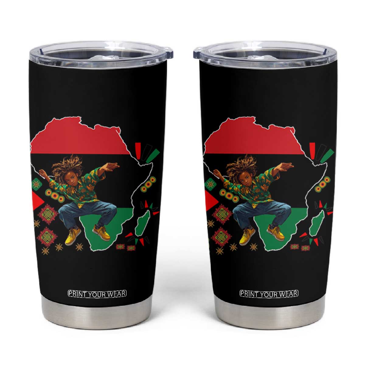 Black Son Future Leader Tumbler Cup African American Pride Black History Month TS02