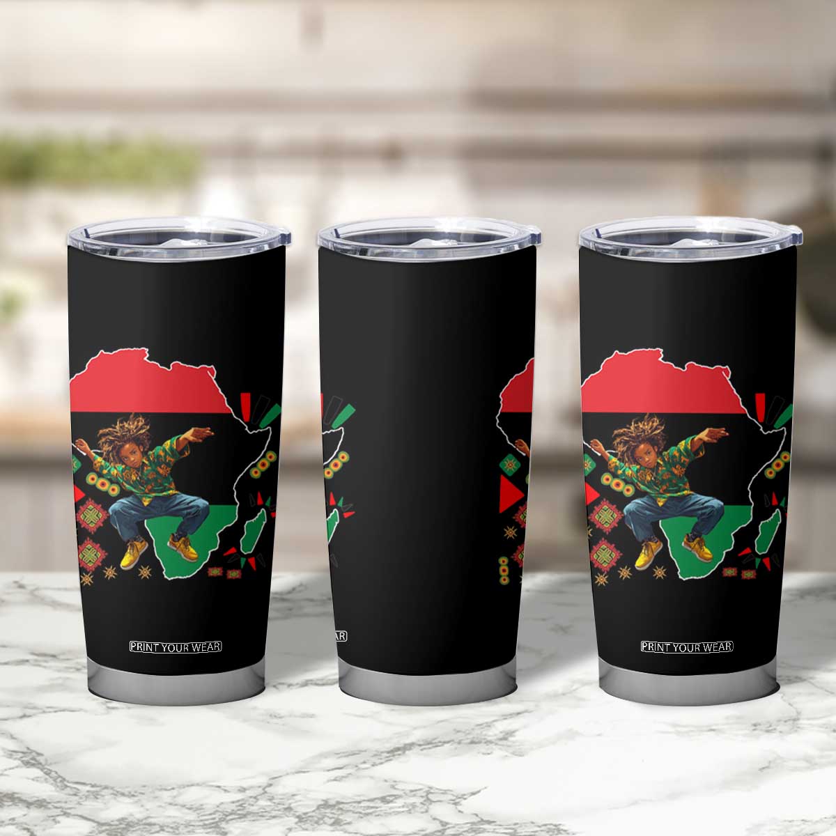 Black Son Future Leader Tumbler Cup African American Pride Black History Month TS02