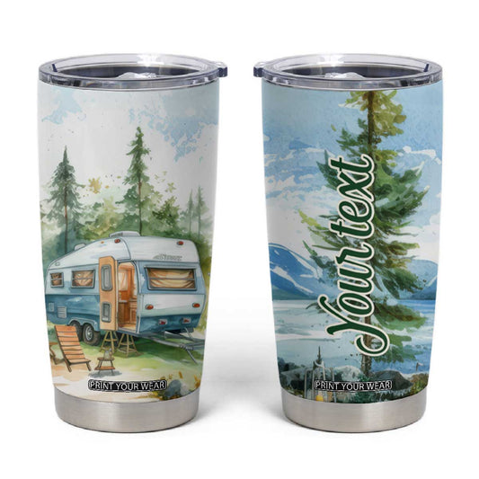 Camping Lover Tumbler Cup Personalized TS04