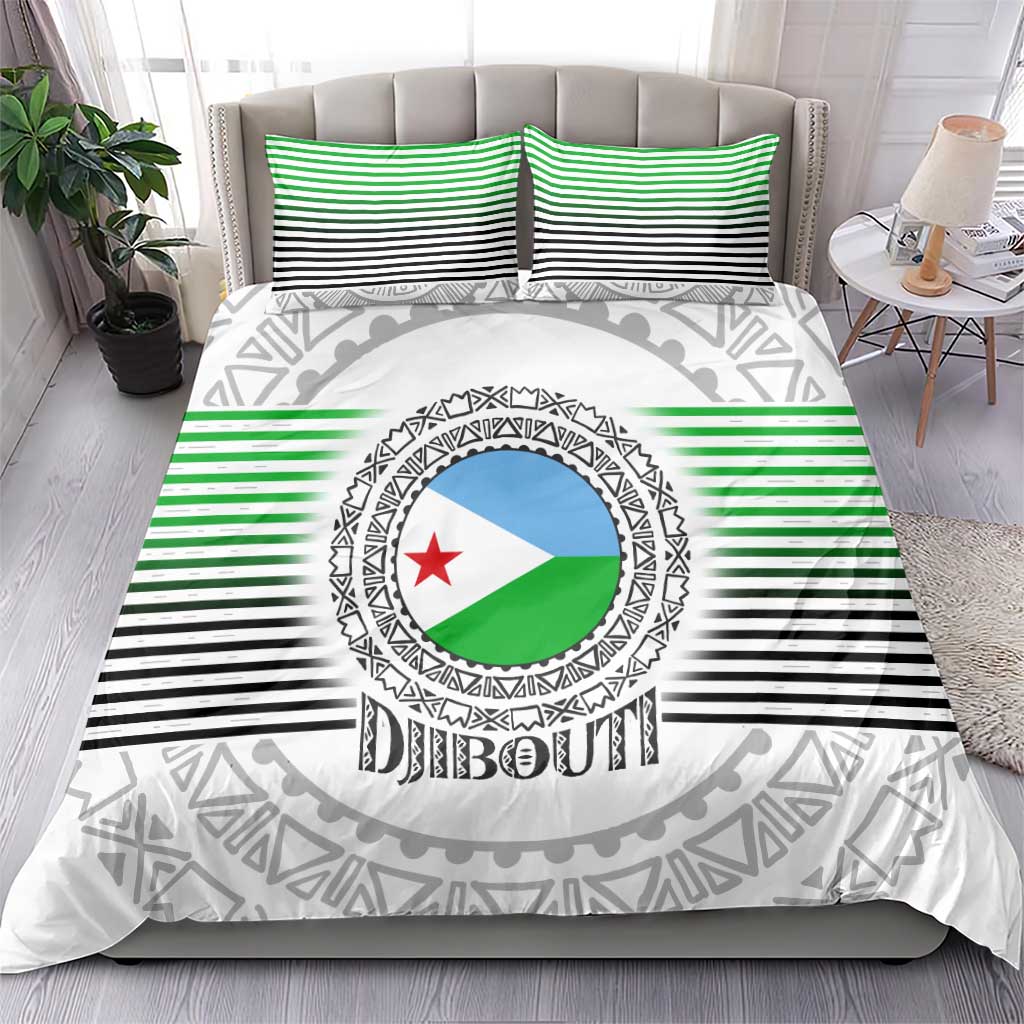 African Tribal Djibouti Roots Bedding Set Urban Streetwear TS04