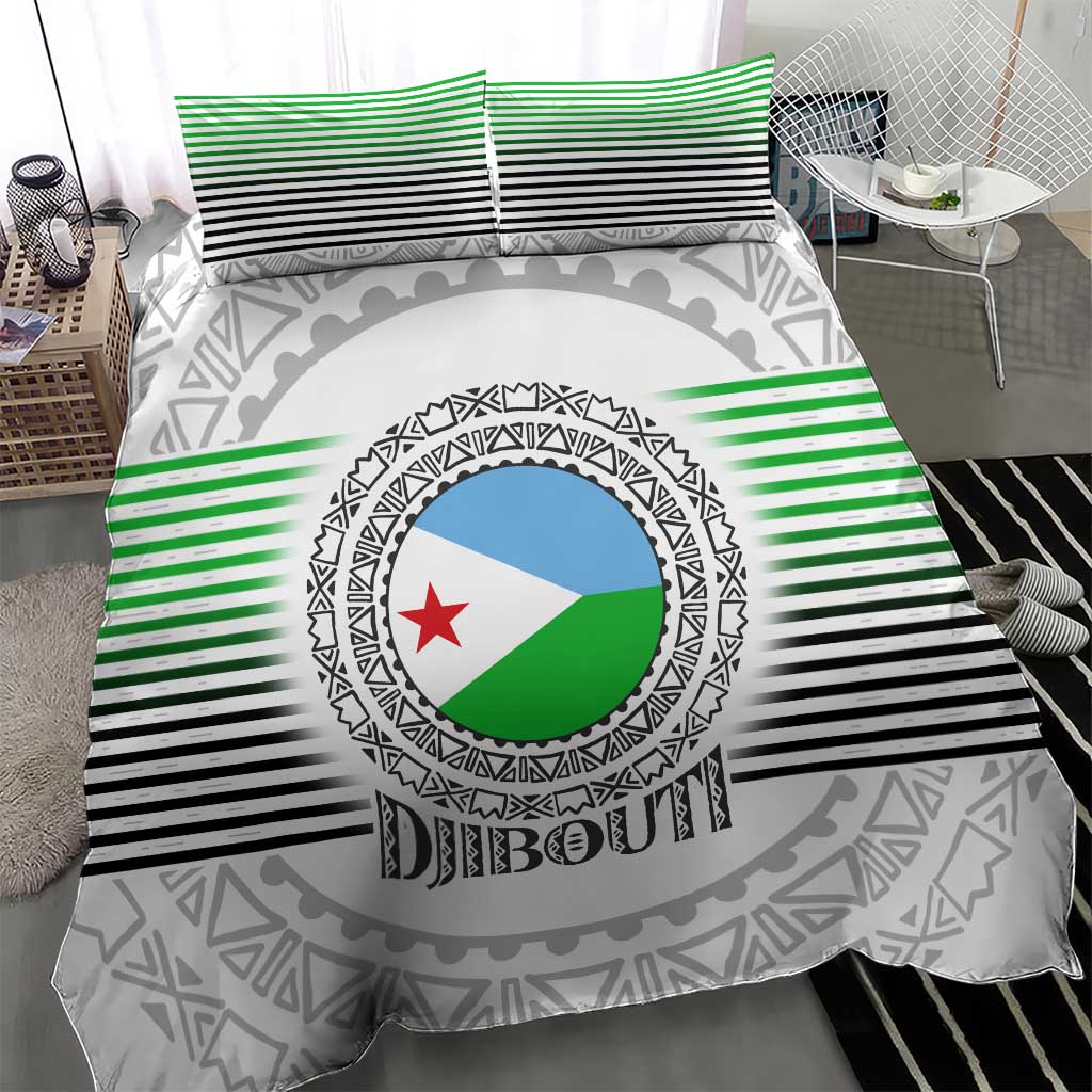 African Tribal Djibouti Roots Bedding Set Urban Streetwear TS04