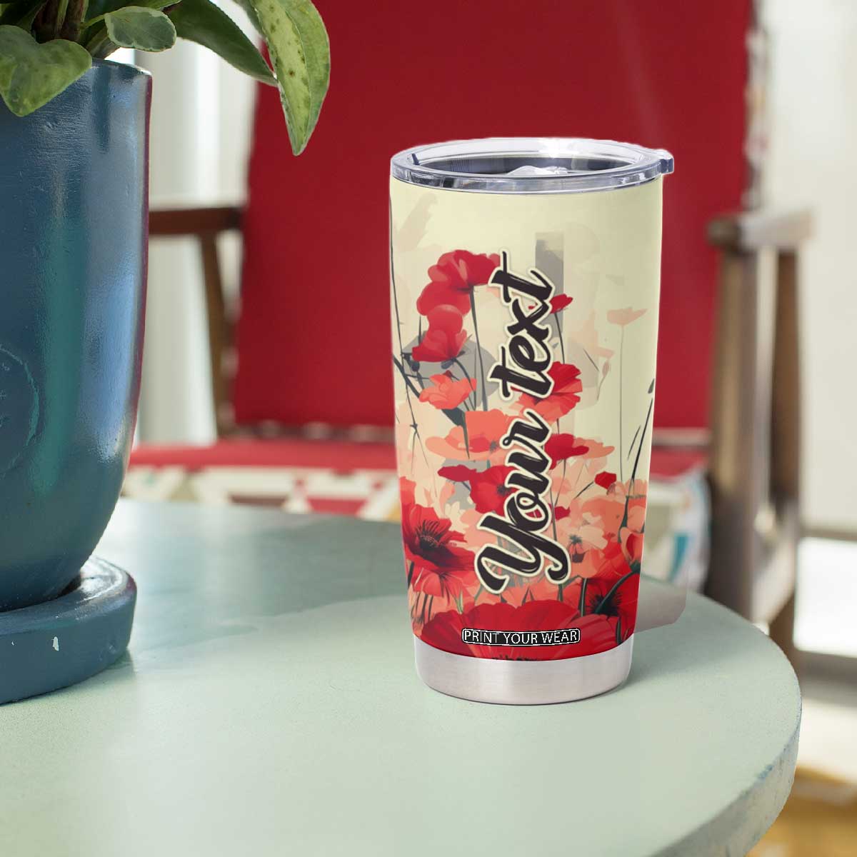 Black Woman Retro Personalized Tumbler Cup TS04