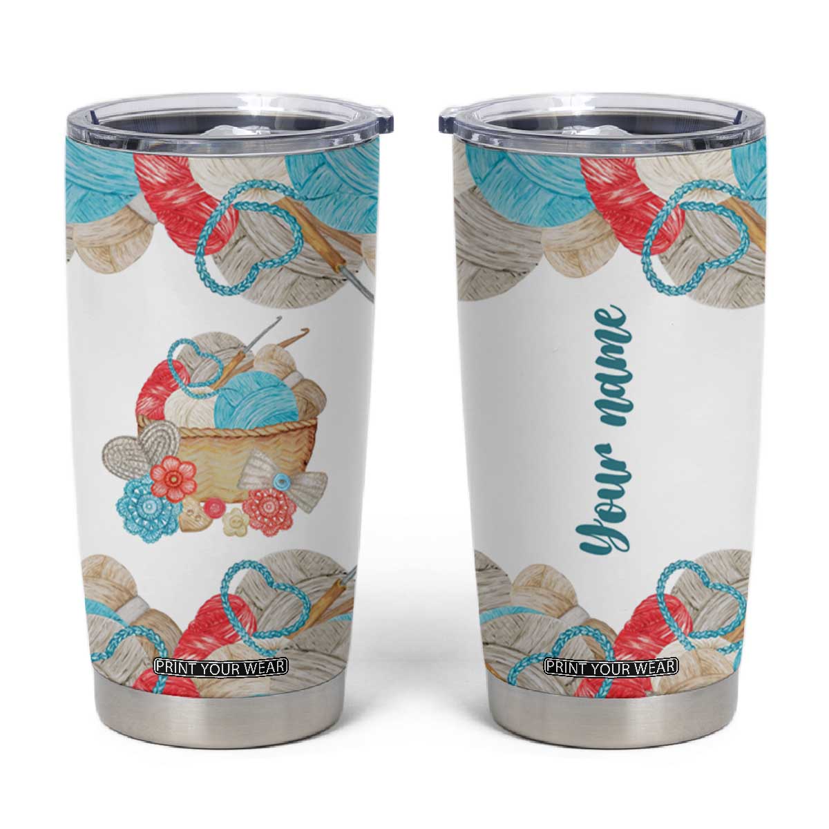 Crochet Lover Tumbler Cup Personalized TS04