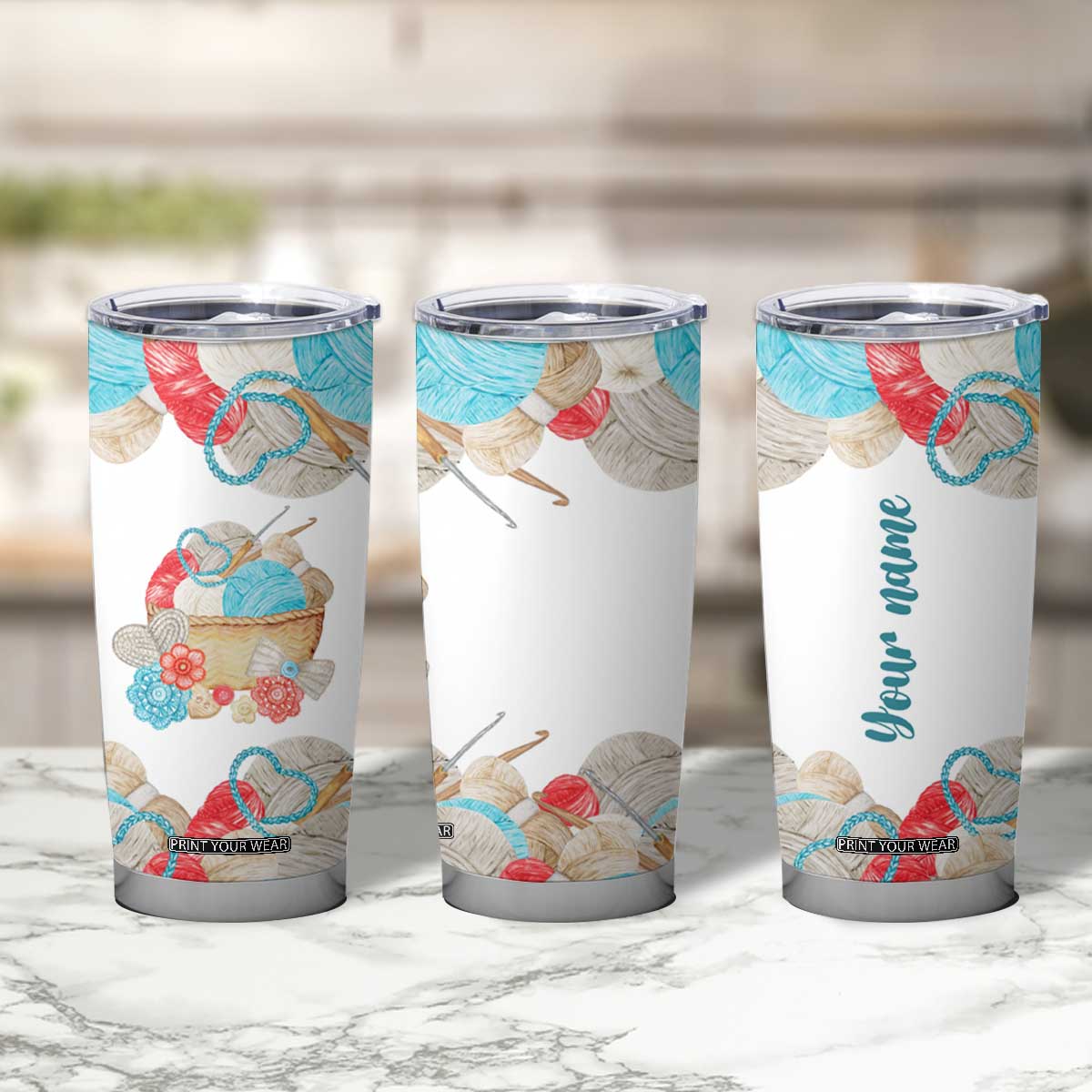 Crochet Lover Tumbler Cup Personalized TS04